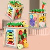 Lean Toys Medinis edukacinis kubas vaikams 5 viename