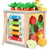 Lean Toys Medinis edukacinis kubas vaikams 5 viename