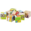 Lean Toys Medinė dėlionė su ūkio gyvūnais, 6 paveikslėliai