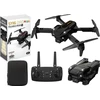 Lean Toys Nuotoliniu būdu valdomas dronas su 4K kamera SY16