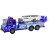 Lean Toys Policijos rinkinys vaikams su automobiliu ir šalmu