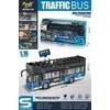Lean Toys Dviaukštis autobusas 1:16
