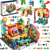 Lean Toys Džiunglių kaladėlių rinkinys, įvairiaspalvis, 330 detalių