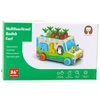 Lean Toys Medinis lavinamasis automobilis su formelių rūšiuokliu ir galvosūkiu