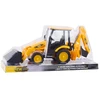 Lean Toys Žaislinis ekskavatorius su dviem kaušais 39.5x16.5x11.5 cm