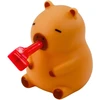 Lean Toys Minkštas kapibara su trimitėliu 7 cm