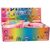 Lean Toys Minkštas žaislas kačiukas su perlais ir pomponais 8 cm