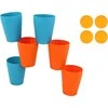 Jutiminis žaidimas dėlionė puodeliai 3in1 Lean toys, 16 d.