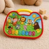 Lean Toys Interaktyvi mokomoji lenta gyvūnų garsai su pianinu