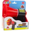 Lean Toys Gaisrininko megafonas vaikams su garso efektais 14.5 x 9 cm