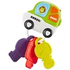 Lean Toys Interaktyvus žaislas - rakteliai su kramtukais ir garsais