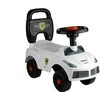 Lean Cars Paspiriama mašinėlė Lean Toys, balta
