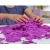 Lean Toys LeanToys Piasek kinetyczny su foremkami 3kg violetinė