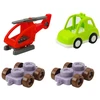 Lean Toys Dinozaurų tematikos konstruktoriaus komplektas su 49 dalimis