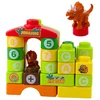 Lean Toys Dinozaurų tematikos konstruktoriaus komplektas su 49 dalimis