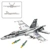 Lean Toys KONSTRUKCINIS RINKINYS – F-16 KOVINIS LĖKTUVAS 1427 dalys
