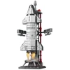 Lean Toys Kosminės Raketos Konstruktorius su Bokštu, 107 dalys