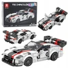 Lean Toys Konstravimo rinkinys VIPER lenktyninis automobilis 379 detalių