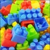 Lean Toys Spalvotų kaladėlių rinkinys 60 vnt