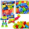 Lean Toys Spalvotų kaladėlių rinkinys 60 vnt