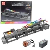 Lean Toys Konstruktorius su elektriniu varikliu, 1038 dalys