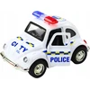 Lean Toys Klasikinis 1:38 Mastelio Policijos Automobilis su Šviesomis ir Garsu