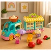 Lean Toys Ledų parduotuvės rinkinys 37.5 x 27.5 x 11.5 cm