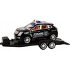 Lean Toys Žaislinis policijos visureigis su priekaba