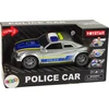 Lean Toys Sidabrinė policijos mašina su šviesomis ir garsais 1:14