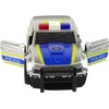 Lean Toys Sidabrinė policijos mašina su šviesomis ir garsais 1:14