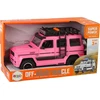Lean Toys Automobilis rožinis