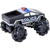 Lean Toys Nuotoliniu būdu valdomas policijos sunkvežimis su purškimo funkcija 1:16