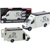 Lean Toys Žaislinė arklių transporto priemonė su šviesomis ir garsais