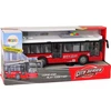 Lean Toys Baterijomis varomas autobusas su šviesomis ir garsais, 1:16 mastelis