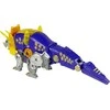 Transformeris dinozauras Dinobots su šaudymo funkcija Lean Toys, mėlynas