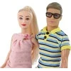 Lean Toys Lėlė su besilaukiančia mama ir tėčiu Kevin ir Lucy