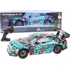 Lean Toys Nuotoliniu būdu valdomas sportinis automobilis 1:8 su šviesomis ir garsais