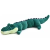 Lean Toys Pliušinis krokodilas, tamsiai žalias, 150 × 25 × 25 cm