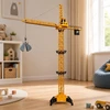 Lean Toys Nuotoliniu būdu valdomas statybinis kranas
