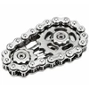 Lean Toys Fidget spinneris sidabrinis