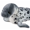 Lean Toys Pliušinis ruonis, pilkas, 50 × 30 × 25 cm