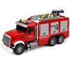 Lean Toys Žaislinis gaisrinis automobilis su ištraukiamomis kopėčiomis ir vandens purškimo funkcija, raudonas ir baltas, 36 x 16 x 11 cm