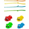 Lean Toys Žaidimas vaikams - žvejyba su besisukančiu stalu