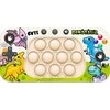 Lean Toys Pop It žaidimo konsolė su dinozaurų tema, 4 žaidimo režimai