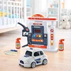Lean Toys Interaktyvi degalinė su automobiliu