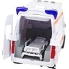 Lean Toys Greitosios pagalbos automobilis su garsais ir šviesomis