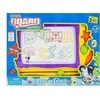 Lean Toys LeanToys jūrinė užrašų lenta + 3 antspaudai spalvingas fonas