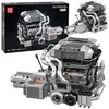 Lean Toys V8 variklio konstruktorius 2024 vnt.