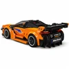 Lean Toys Konstruktorių rinkinys oranžinis 423 vnt.