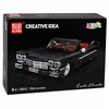 Lean Toys Statybinės kaladėlės juodos 1324 vnt.